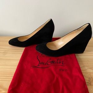 Christian Louboutin wedge heel 39